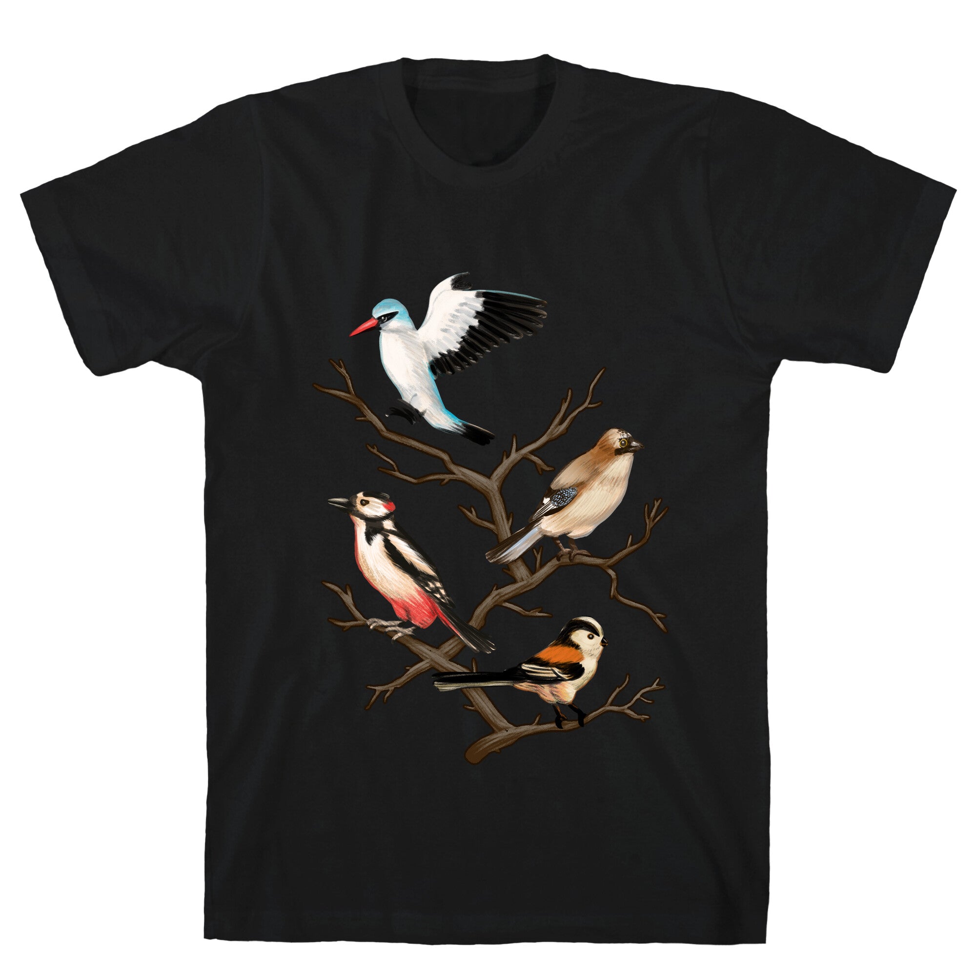 Woodland Birds T-Shirt